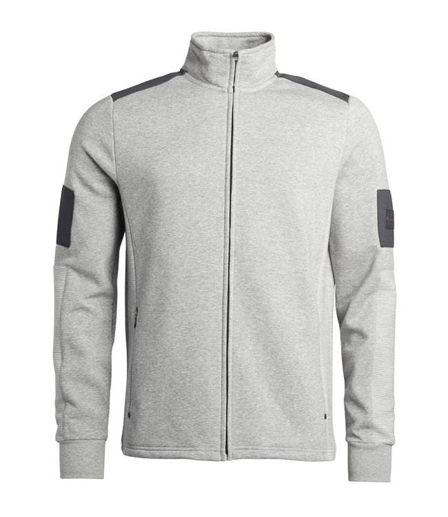 KINGSLAND 'STETSON' UNISEX SWEAT JACKET - Dark Grey