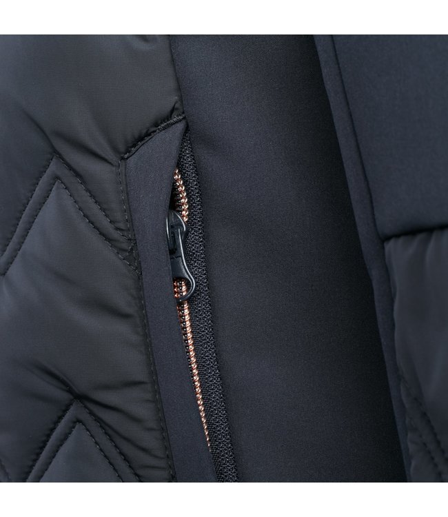 KINGSLAND 'STELLA' GIRLS INSULATED JACKET - Navy