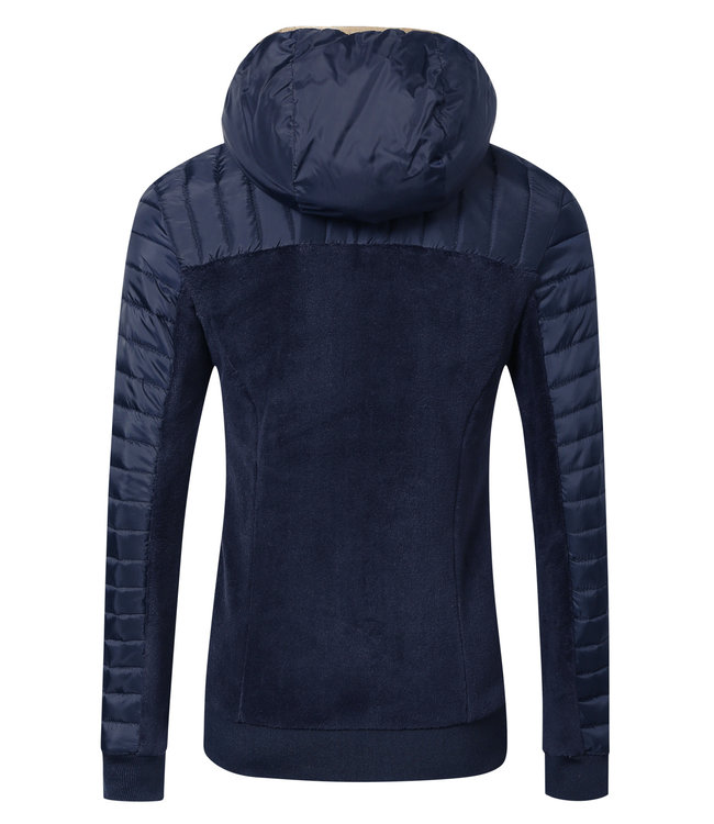 COVALLIERO LADIES HOODY JACKET, Dark Navy