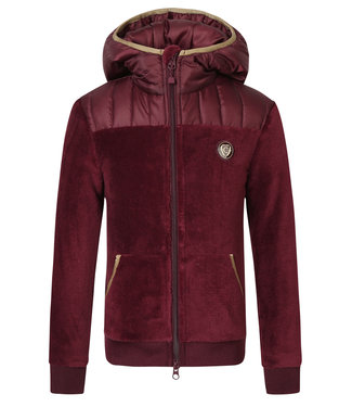 Covalliero COVALLIERO KIDS HOODY JACKET, Merlot