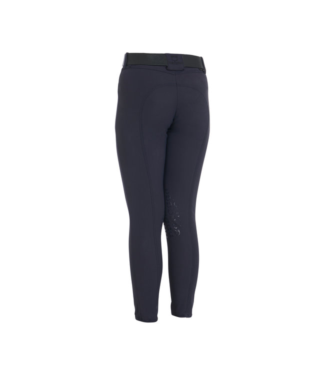 EQUESTRO KIDS' UNISEX SLIM FIT BREECHES - Navy