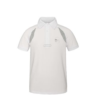 Kingsland KINGSLAND 'BOWIE' JUNIOR BOYS SS SHOW SHIRT - White