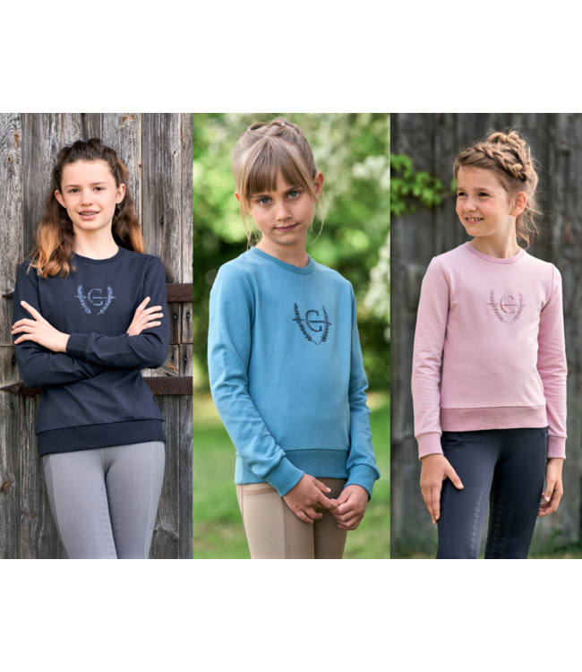 COVALLIERO SS23 KIDS SWEATER - Dark Navy