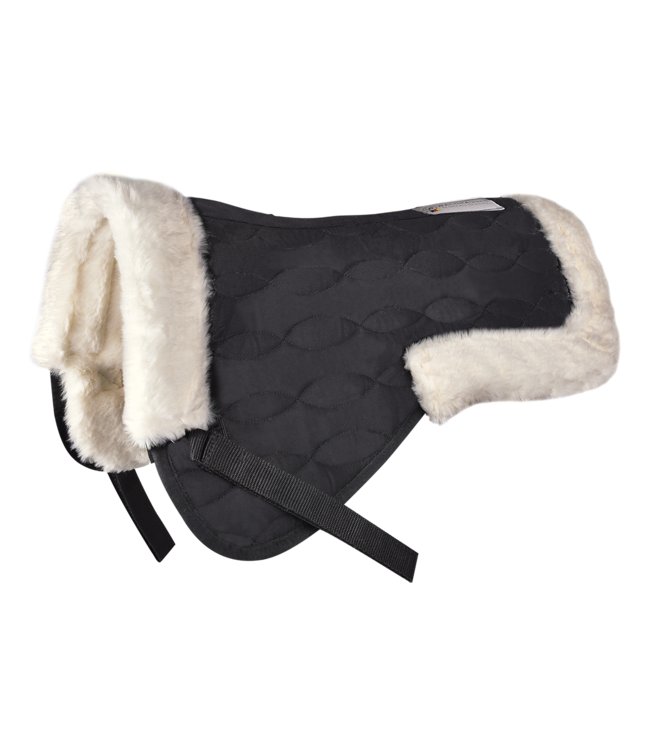 HALF PAD WITH SYNTHETIC LAMBSKIN