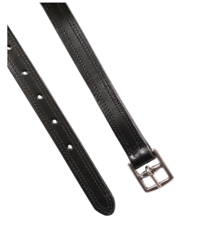 CELTIC EQUINE SOFTIE-WRAPPED STIRRUP LEATHERS - Black