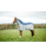 EquiSential EQUISENTIAL WATERPROOF FLY RUG - Navy/Silver