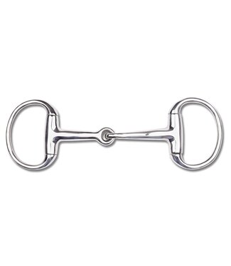 WALDHAUSEN PONY EGGBUTT SNAFFLE BIT SS SOLID (10.5cm)