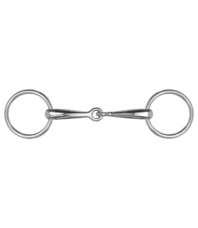 PONY STAINLESS STEEL SOLID SNAFFLE BIT