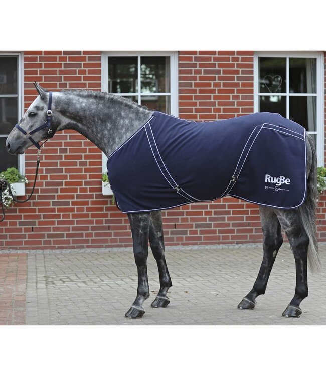 COVALLIERO FLEECE FLY BLANKET - Dark Navy