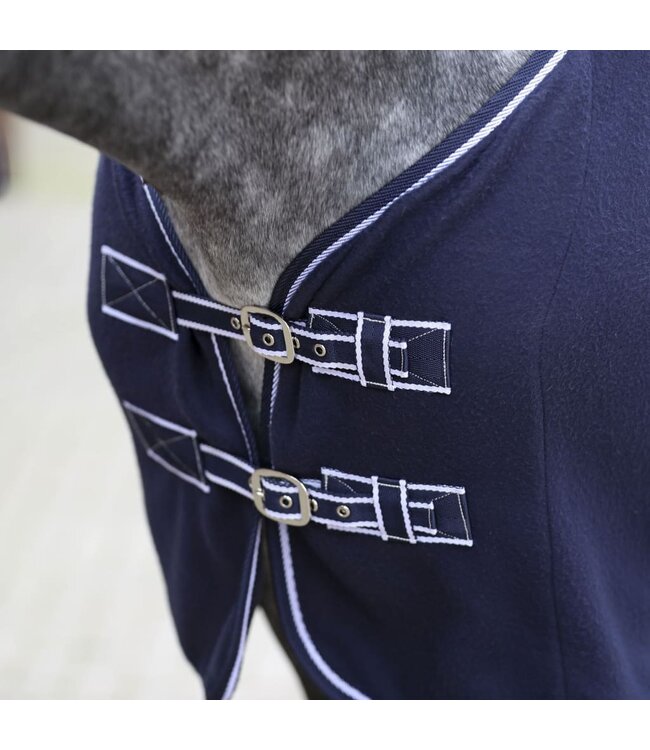 COVALLIERO FLEECE FLY BLANKET - Dark Navy