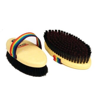 MULTI-COLOURED  BODY BRUSH