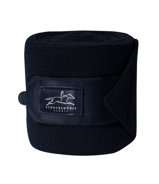 Schockemohle SCHOCKEMOHLE DARK BLUE FLEECE BANDAGES