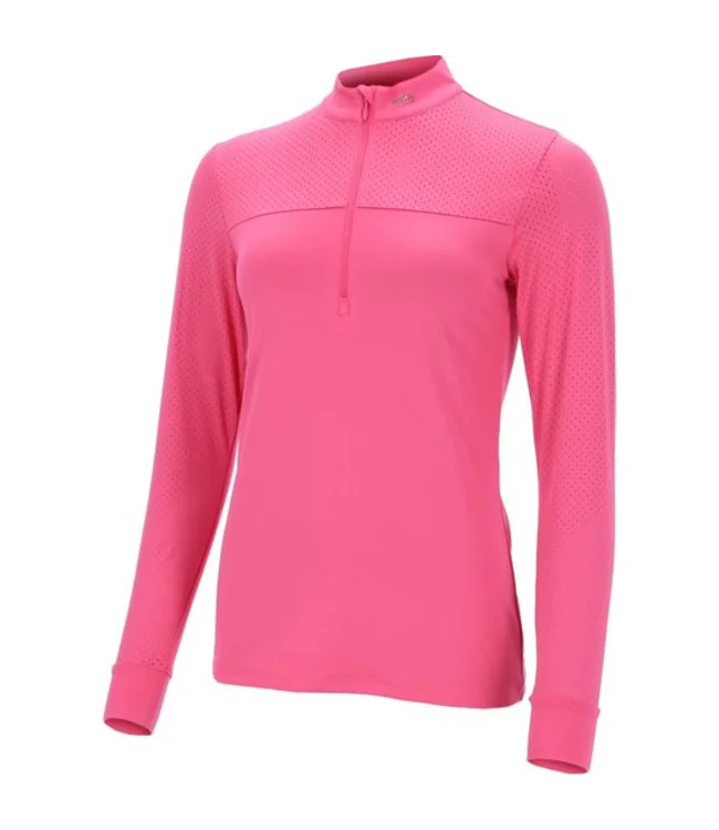 SCHOCKEMOHLE "PENELOPE" LADIES LS FUNCTIONAL & SHOW SHIRT Hot Pink