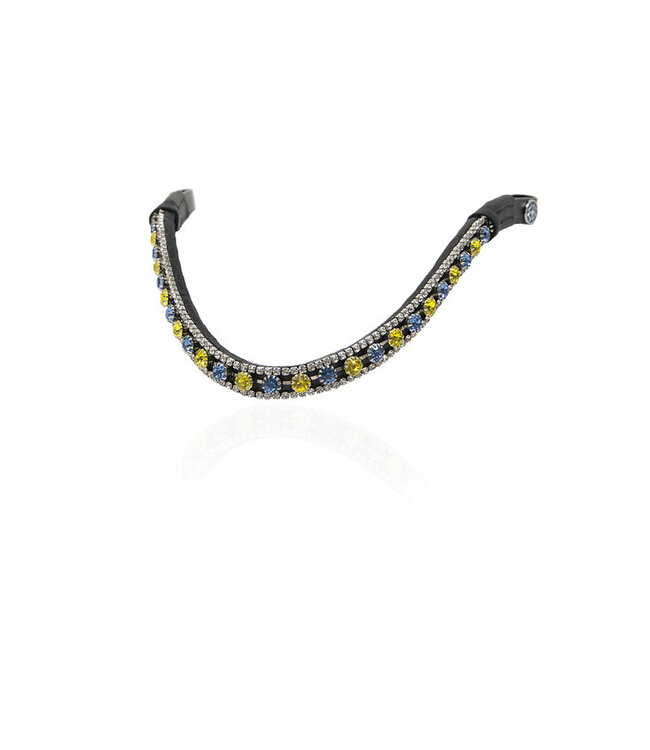 DAPPLE  'SWEDE' BROWBAND - Black
