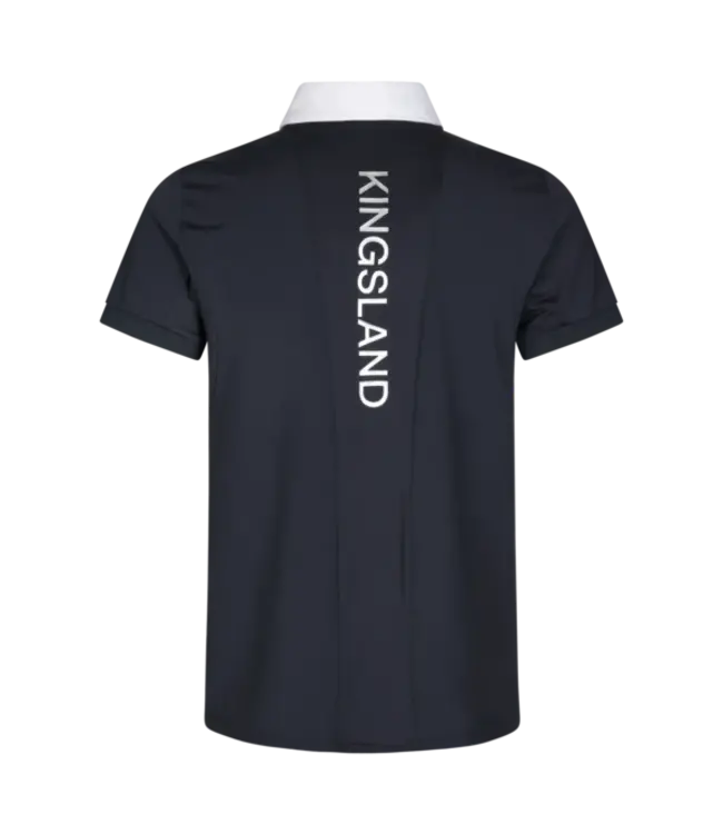 KINGSLAND 'HAYES' MENS SS SHOW SHIRT - Navy