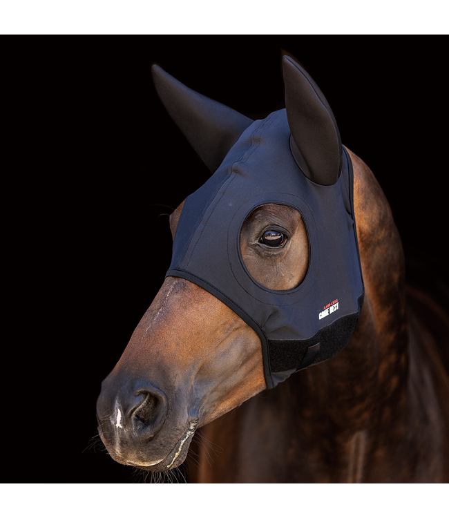 LAMI-CELL COME BEST TITANIUM MASK w/EARS - Black