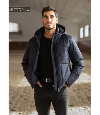 Maximilian MAXIMILIAN ELAN PUFFER JACKET - Navy