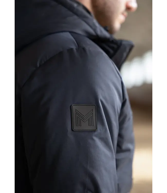 MAXIMILIAN ELAN PUFFER JACKET - Navy