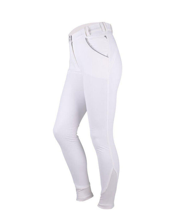 TESORO KNEE-GRIP MENS BREECHES - White
