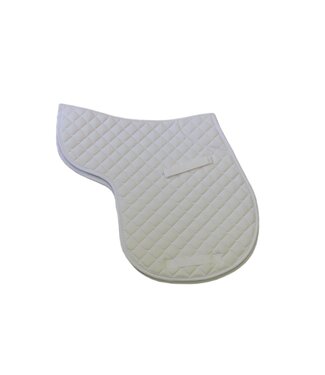 EquiSential EQUISENTIAL COTTON QUILTED NUMNAH - White