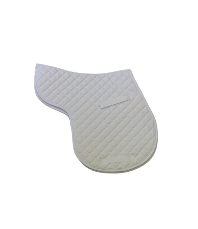 EQUISENTIAL COTTON QUILTED NUMNAH - White