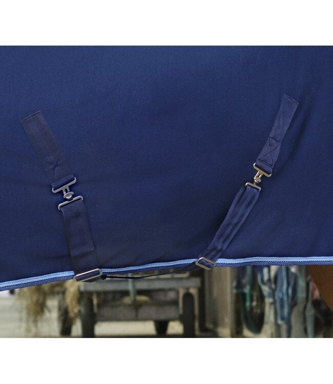 RIDING WORLD POLAR FLEECE SHEET - Navy