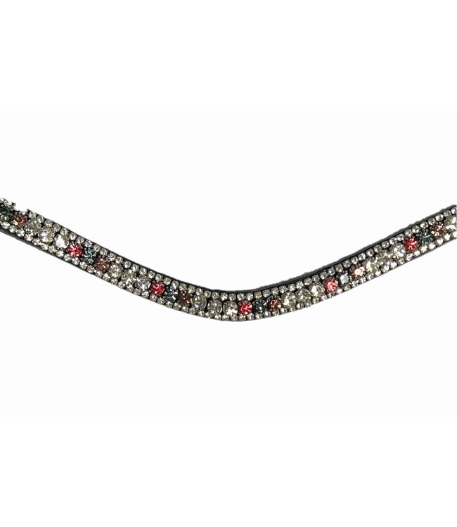 DAPPLE 'PINK CLOUD' BROWBAND - Black