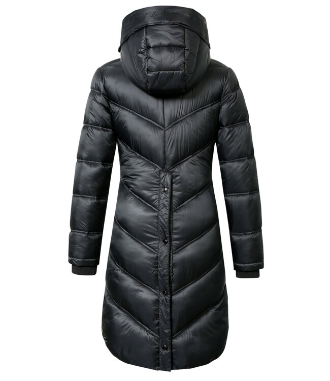 COVALLIERO AW24 LADIES QUILTED COAT - Black