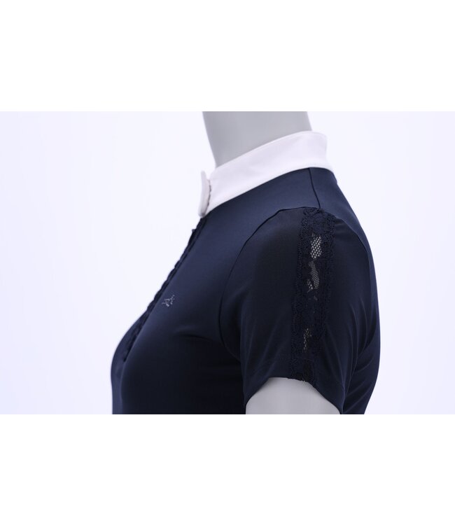 SCHOCKEMOHLE "CHRISTINA" LADIES SHOW SHIRT - Navy