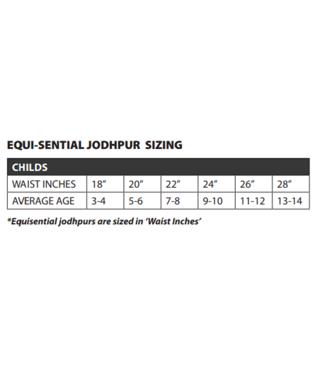EQUISENTAIL COTTON JODHPURS Child