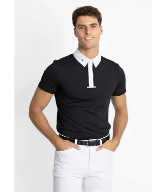 Maximilian MAXIMILIAN ACTIVE SHORT SLEEVE SHOW SHIRT - Black
