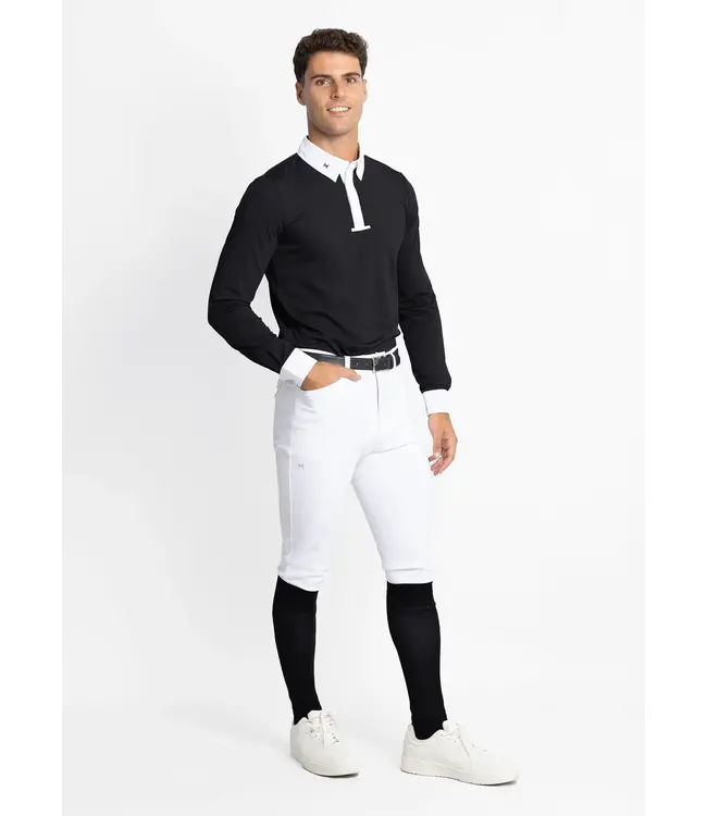 MAXMILIAN ACTIVE LONG SLEEVE SHOW SHIRT - Black