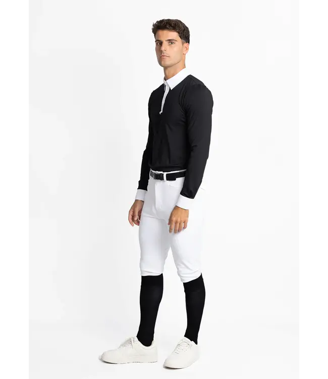 MAXMILIAN ACTIVE LONG SLEEVE SHOW SHIRT - Black