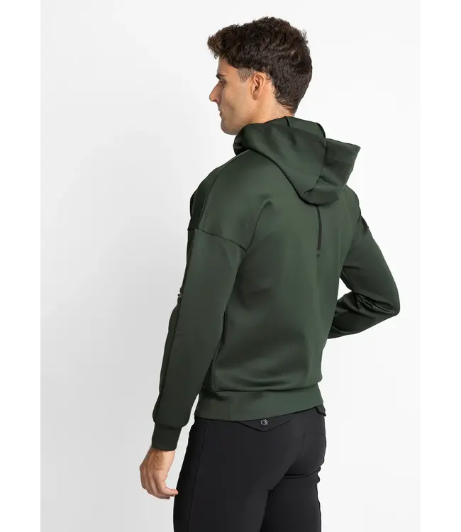 MAXIMILIAN MENS ELEMENT ZIP HOODIE - Hunter Green