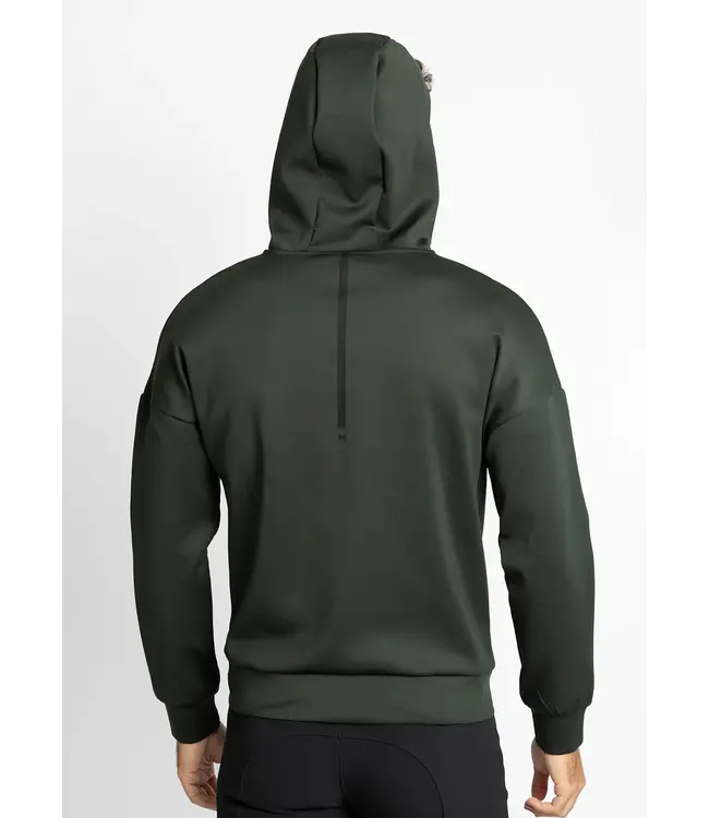 MAXIMILIAN MENS ELEMENT ZIP HOODIE - Hunter Green
