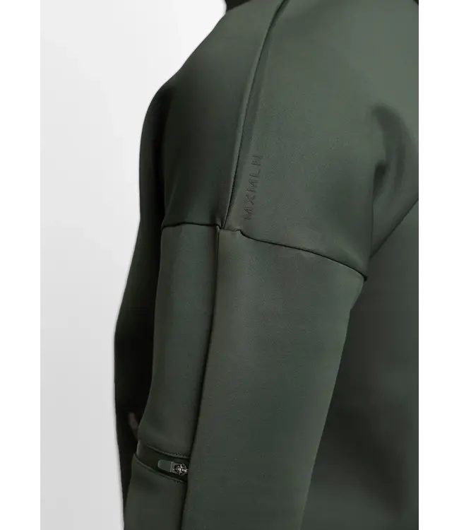 MAXIMILIAN MENS ELEMENT ZIP HOODIE - Hunter Green