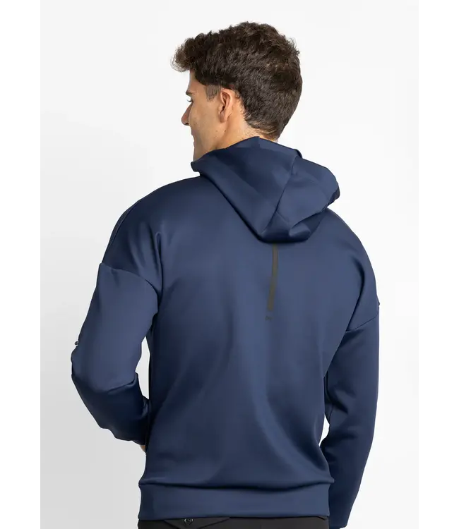 MAXIMILIAN MENS ELEMENT ZIP HOODIE - Navy
