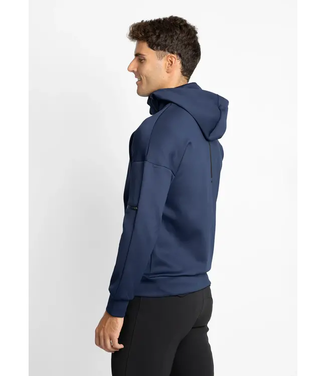 MAXIMILIAN MENS ELEMENT ZIP HOODIE - Navy