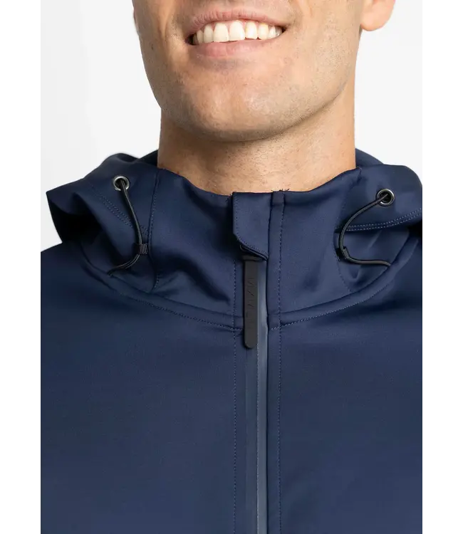 MAXIMILIAN MENS ELEMENT ZIP HOODIE - Navy