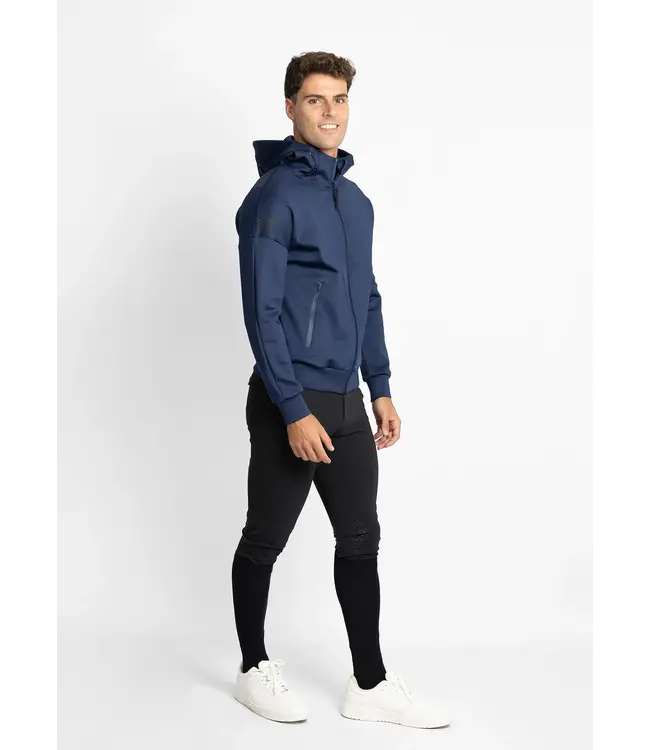 MAXIMILIAN MENS ELEMENT ZIP HOODIE - Navy