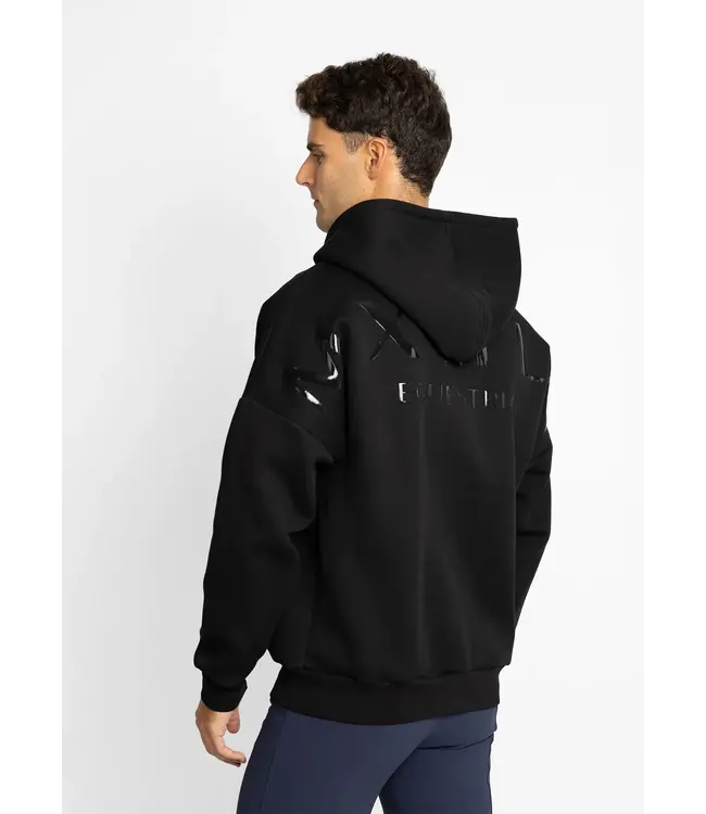 MAXIMILIAN UNISEX ICON OVERSIZED HOODIE - Black