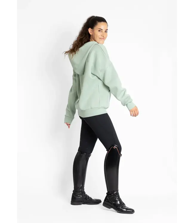 MAXIMILIAN UNISEX ICON OVERSIZED HOODIE - Sage Green