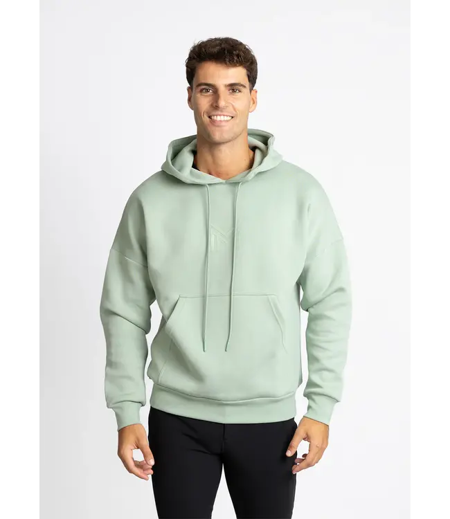 MAXIMILIAN UNISEX ICON OVERSIZED HOODIE - Sage Green