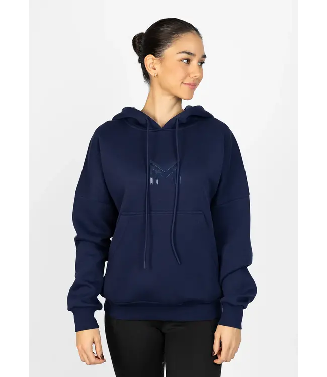 MAXIMILIAN UNISEX ICON OVERSIZED HOODIE - Navy