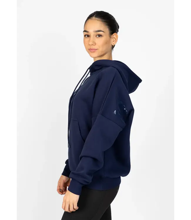 MAXIMILIAN UNISEX ICON OVERSIZED HOODIE - Navy