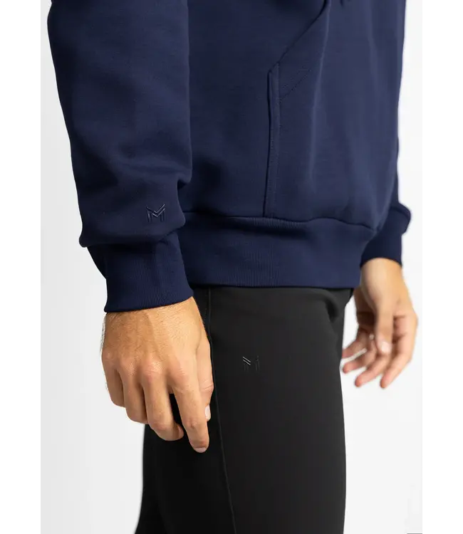 MAXIMILIAN UNISEX ICON OVERSIZED HOODIE - Navy