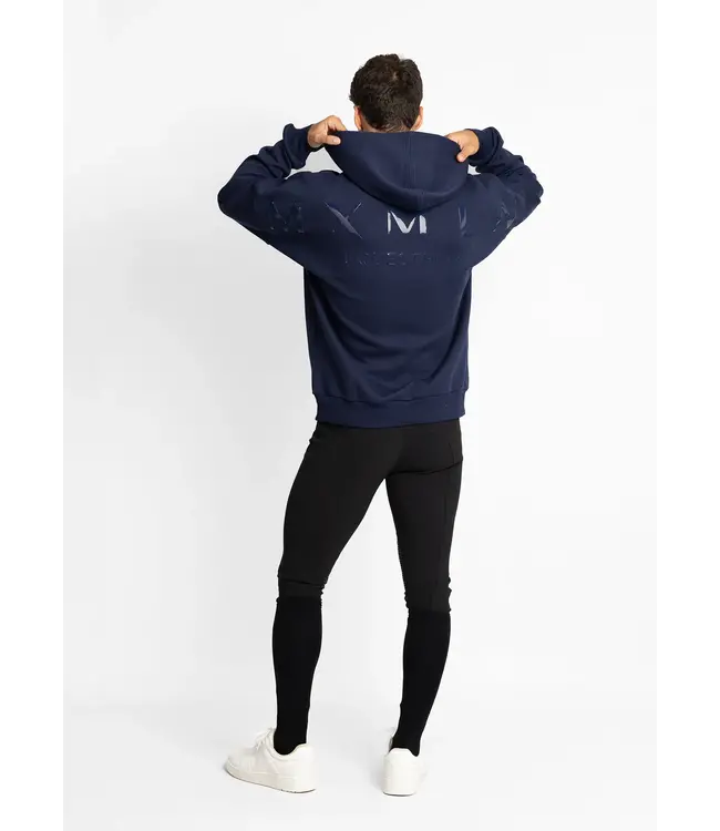 MAXIMILIAN UNISEX ICON OVERSIZED HOODIE - Navy