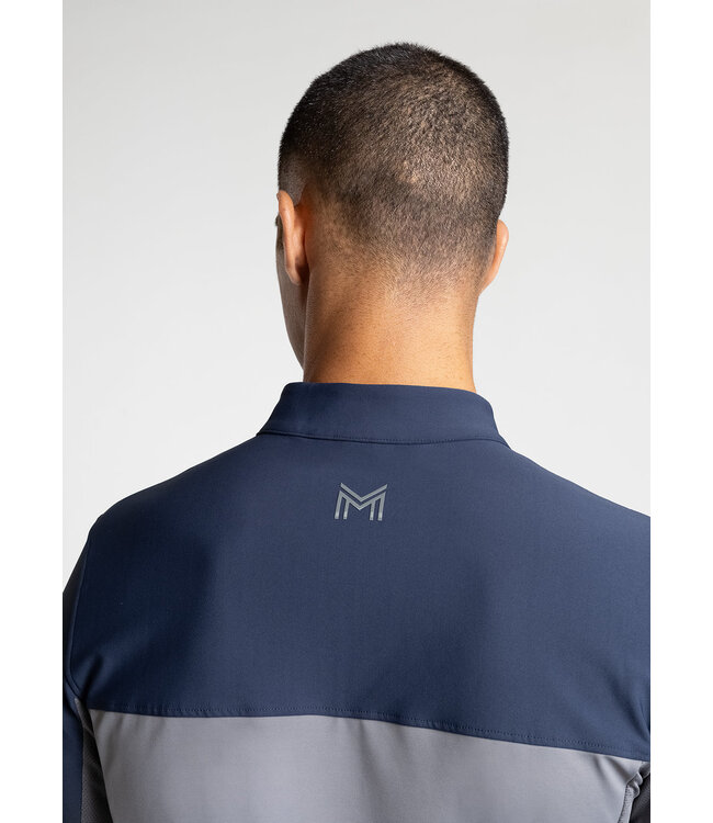 MAXIMILIAN KENT BASE LAYER - Navy/Grey