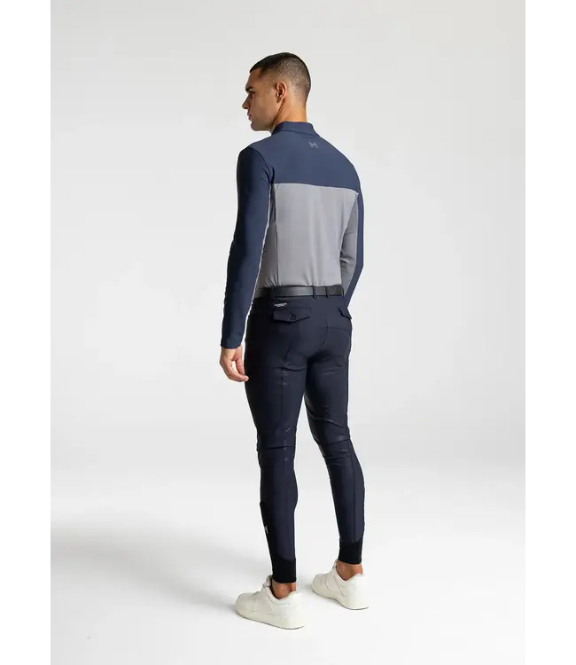 MAXIMILIAN KENT BASE LAYER - Navy/Grey
