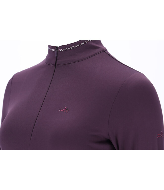 SCHOCKEMOHLE S24 "PEPPA" TRAINING SHIRT - Deep Mauve